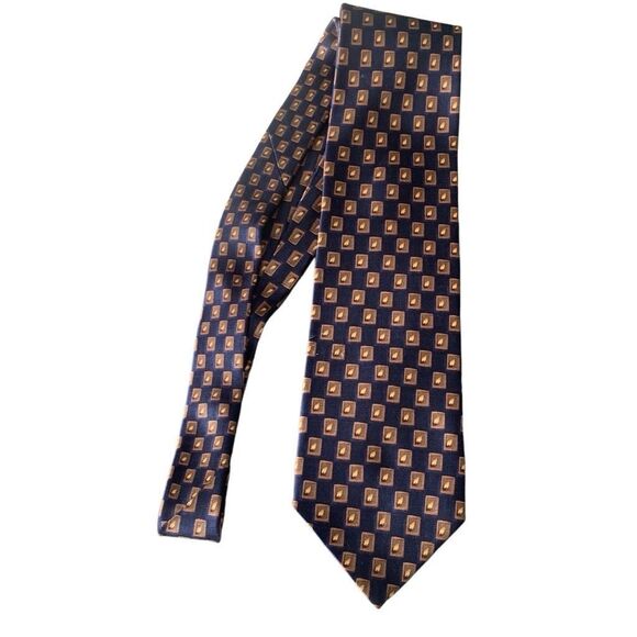 Pre Owned Men’s J. Z. Richards for Nordstrom Hand Crafted Tie Neck Tie Necktie - Picture 2 of 5